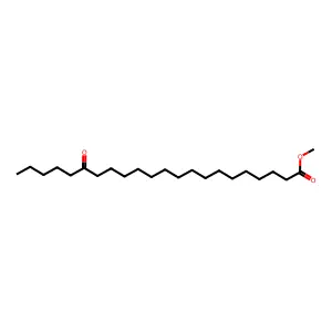 Methyl 17-oxodocosanoate structure