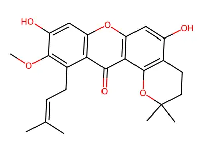 1-Isomangostin structure