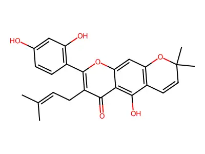 Cudraflavone B structure