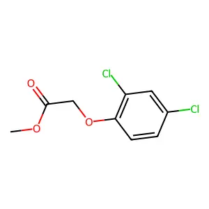 2,4-二氯苯氧基乙酸甲酯 structure