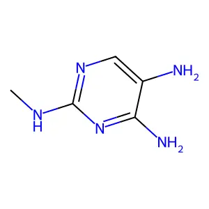 2-N-methylpyrimidine-2,4,5-triamine structure