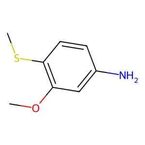 3-Methoxy-4-(methylsulfanyl)aniline structure