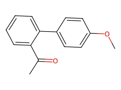 1-(4'-Methoxy(1,1'-biphenyl)-2-yl)ethan-1-one structure