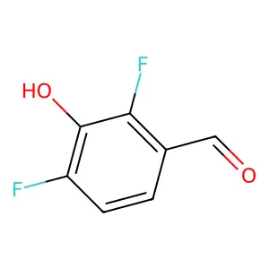 2,4-Difluoro-3-hydroxybenzaldehyde structure