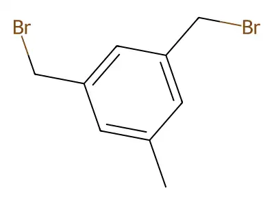 3,5-Bis(bromomethyl)toluene structure