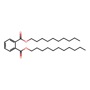 Decyl undecyl phthalate structure