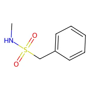 N-methyl-1-phenylmethanesulfonamide structure