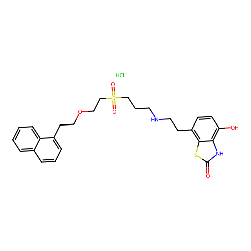 AR-C69457AA monohydrochloride structure