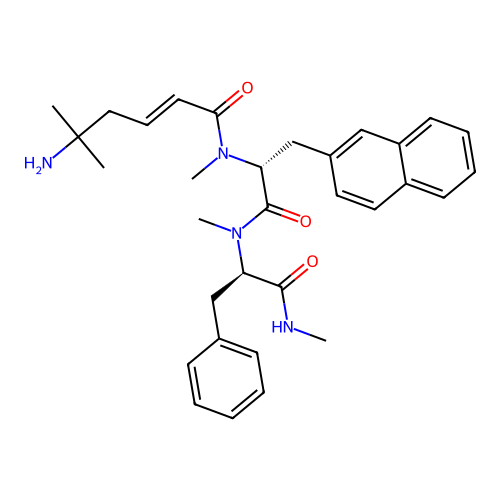 Tabimorelin structure