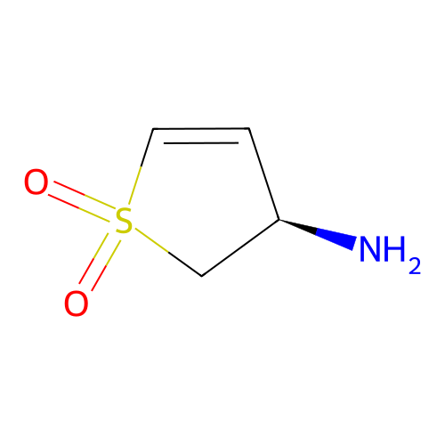 (R)-3-Amino-2,3-dihydrothiophene 1,1-dioxide structure