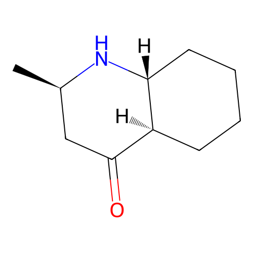 (2R*,4aR*,8aR*)-2-Methyloctahydro-4(1H)-quinolinone structure