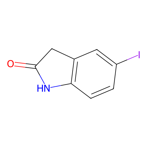 5-Iodoindolin-2-one structure