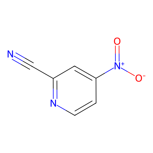 4-Nitropyridine-2-carbonitrile structure