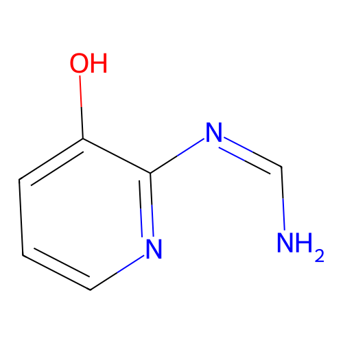 N'-(3-hydroxypyridin-2-yl)methanimidamide structure