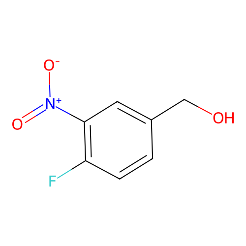 4-Fluoro-3-nitrobenzyl alcohol structure