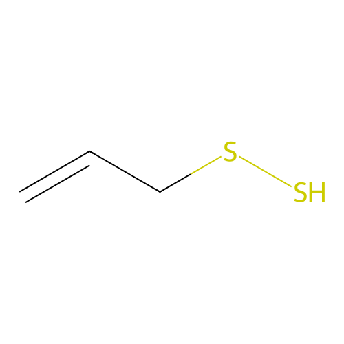 Allyl hydrogen disulfide structure