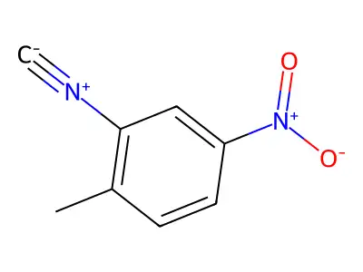 2-Isocyano-1-methyl-4-nitrobenzene structure