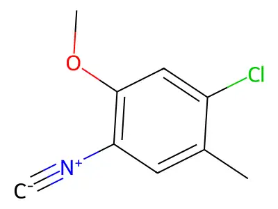 4-Chloro-2-methoxy-5-methylphenyl isocyanide structure