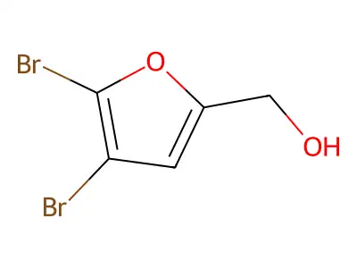 (4,5-Dibromofuran-2-yl)methanol structure