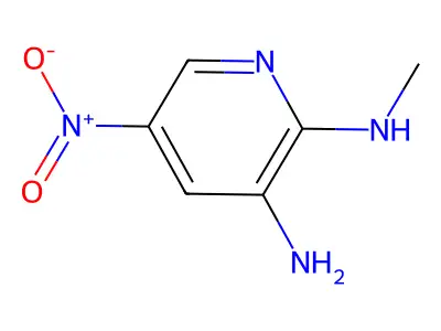 N2-Methyl-5-nitropyridine-2,3-diamine structure