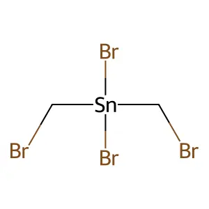 Dibromo-bis(bromomethyl)stannane structure