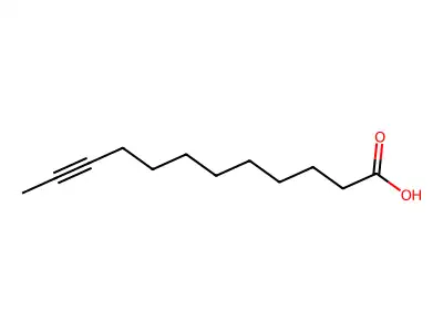 10-十二碳炔酸 structure