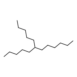 Dodecane, 6-pentyl structure