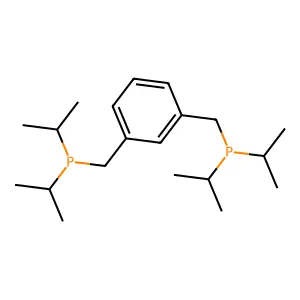 Benzene, 1,3-bis(diisopropylphosphinomethyl)- structure