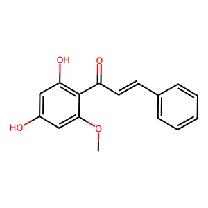 2',4'-Dihydroxy-6'-methoxychalcone structure