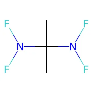 N,N,N',N'-四氟-2,2-丙二胺 structure