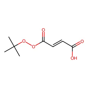 Tert-butyl monoperoxymaleate structure