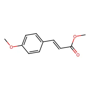 4-methoxycinnamate methyl ester, (Z)- structure