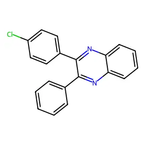 2-(4-Chlorophenyl)-3-phenylquinoxaline structure