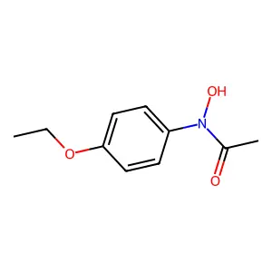 N-(4-乙氧基苯基)-N-羟基乙酰胺 structure