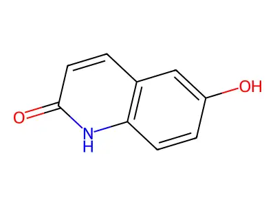6-Hydroxy-3,4-dihydro-2(1H)-quinolinone structure
