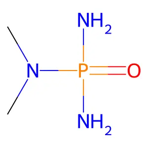 N,N-二甲基磷酰三胺 structure