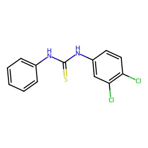 N-(3,4-Dichlorophenyl)-N'-phenylthiourea structure