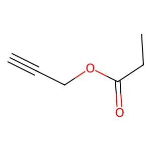 2-Propyn-1-ol, 1-propanoate structure