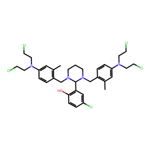 4-[(E)-2-(4-methoxyphenyl)ethenyl]-1-methylpyridin-1-ium structure