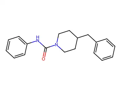 4-benzyl-N-phenylpiperidine-1-carboxamide structure