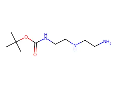 N1-Boc-2,2'-iminodiethylamine structure