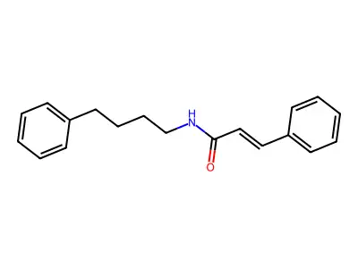 2-Propenamide, 3-phenyl-N-(4-phenylbutyl)-, (2E)- structure