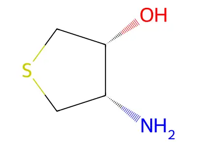 4-Aminotetrahydrothiophen-3-ol structure