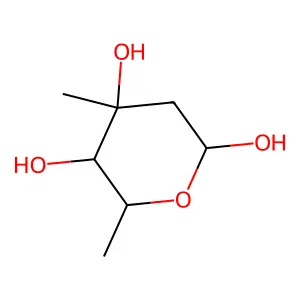 Mycarose, beta-D-pyranose- structure