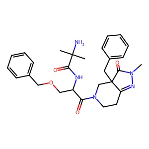 Methyl 3-(2-octadecylcyclopropen-1-yl)propanoate structure