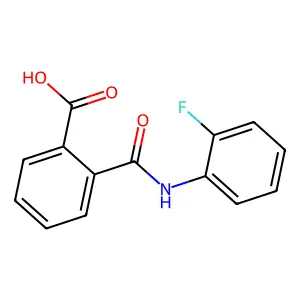2'-Fluorophthalanilic acid structure