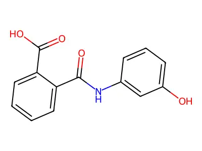 3'-Hydroxyphthalanilic acid structure