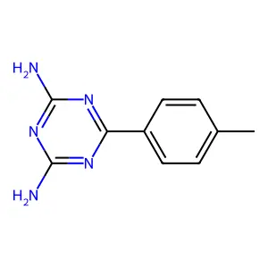 2,4-Diamino-6-(4-methylphenyl)-1,3,5-triazine structure