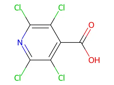 2,3,5,6-tetrachloropyridine-4-carboxylic Acid structure