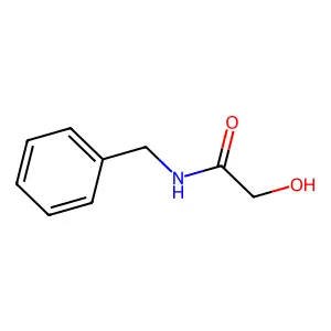 n-Benzyl-2-hydroxyacetamide structure